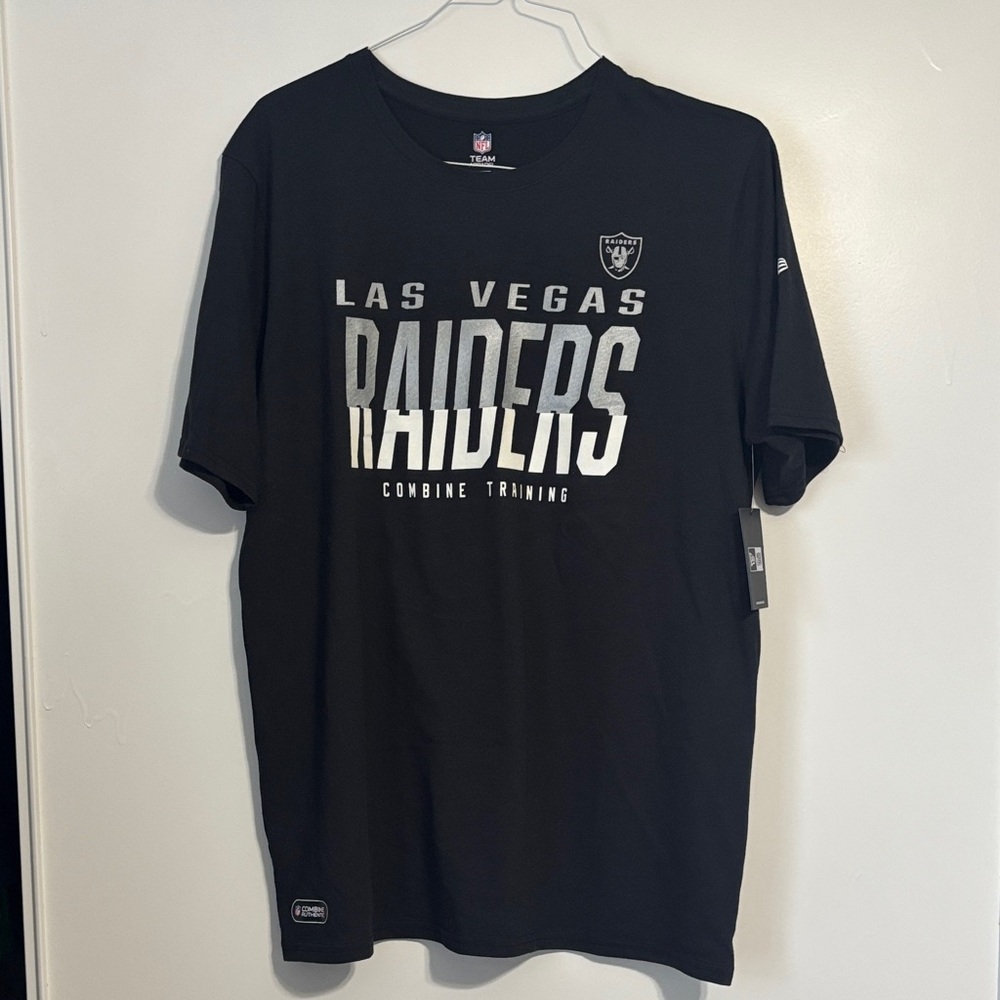 New Era Black Las Vegas Raiders Tee